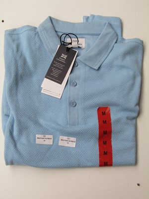 Lot 13 - Peter Werth London Light Blue polo shirt, size M