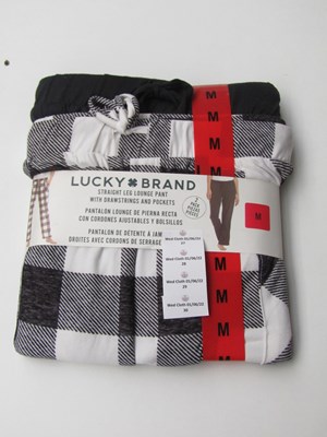 Lot 29 - Lucky Brand straight leg lounge pants, size M