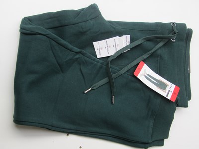 Lot 45 - DKNY Sport green jogger pants, size L