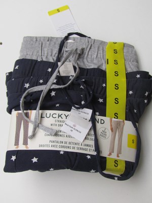 Lot 57 - Lucky Brand straight leg lounge pants, size S