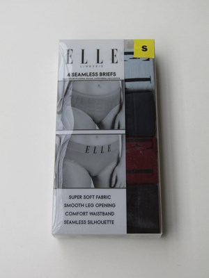 Lot 60 - Elle Lingerie 4 seamless briefs, size S