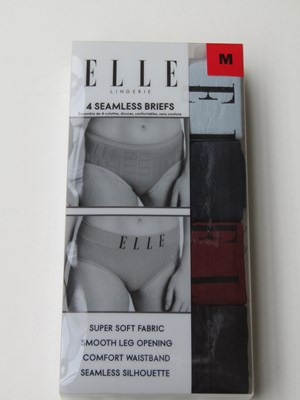 Lot 65 - Elle Lingerie 4 seamless briefs, size M