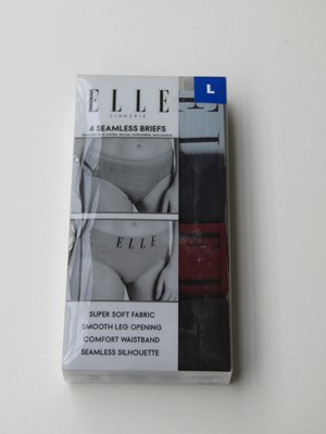 Lot 67 - Elle Lingerie 4 seamless briefs, size L