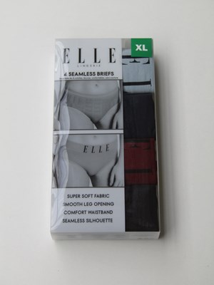 Lot 71 - Elle Lingerie 4 seamless briefs, size XL