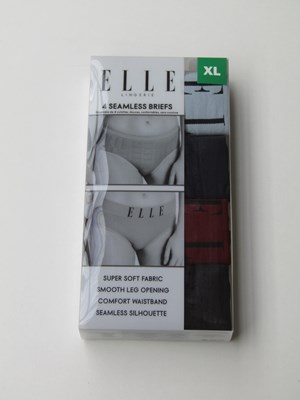 Lot 72 - Elle Lingerie 4 seamless briefs, size XL