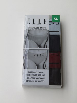Lot 74 - Elle Lingerie 4 seamless briefs, size XL
